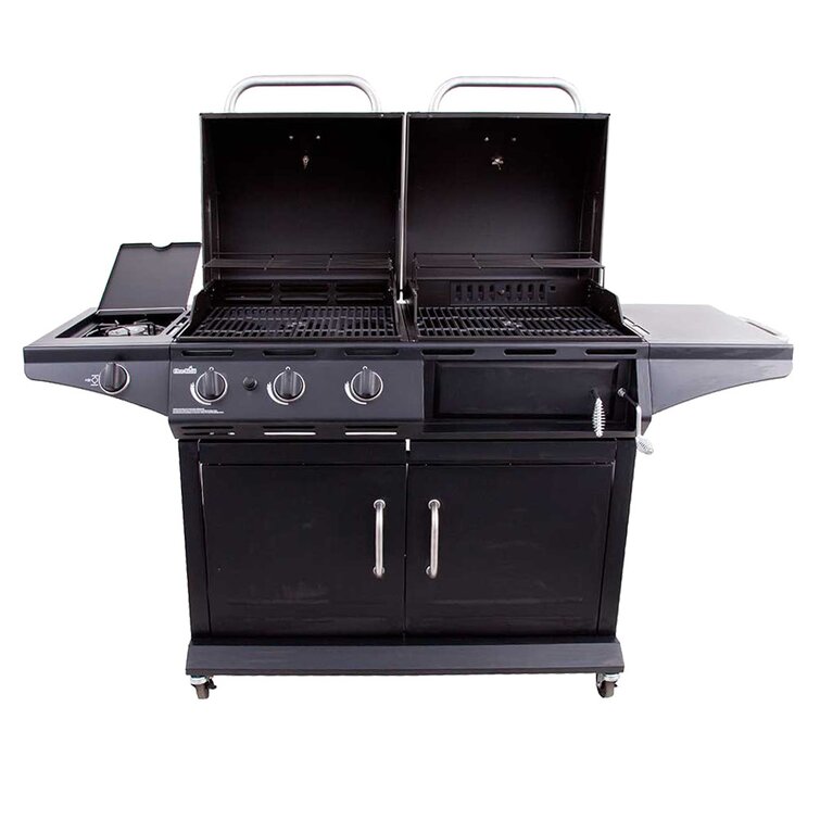 CharBroil Char Broil Deluxe Charcoal 3 Burner Propane Gas 53 OFF